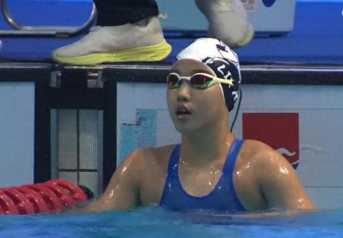 12岁小孩姐于子迪闪耀赛场，200蝶夺冠